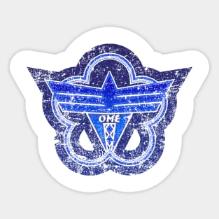 Ome - Tokyo Metropolis - Prefecture of Japan - Distressed Sticker